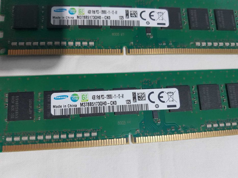 Kit 8GB RAM Samsung (2x4GB) 1600MHz