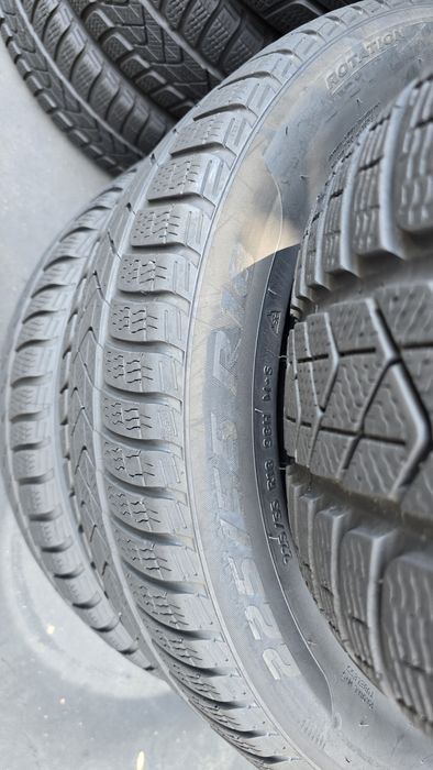 4 anvelope iarnă Pirelli 225/55/18 -6 mm