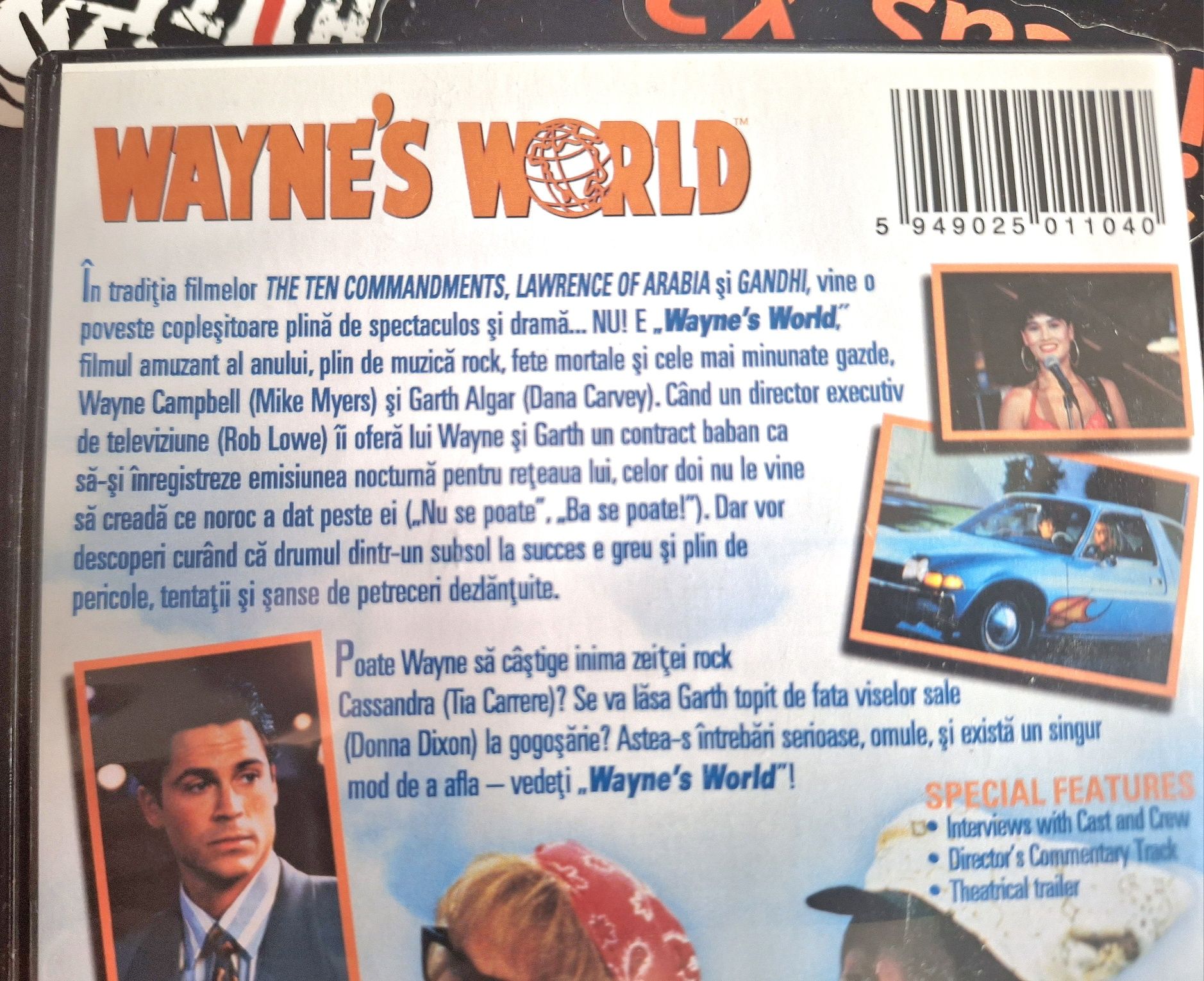 Lumea lui Wayne film DVD
