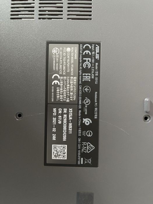 Лаптоп Asus/Асус за части