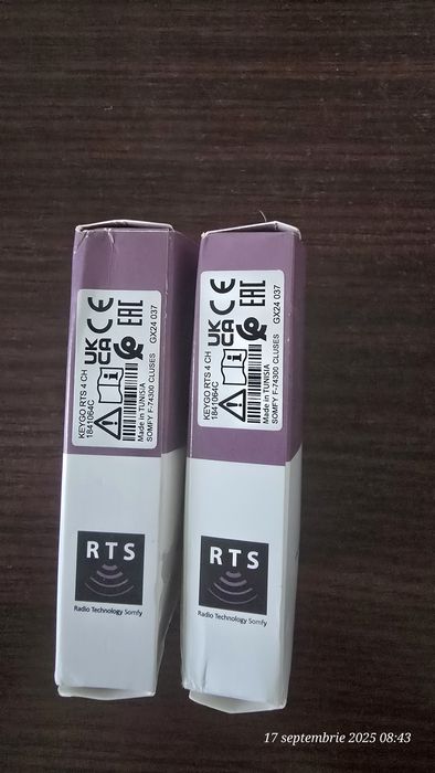 Telecomandă SOMFY 4 RTS-2buc