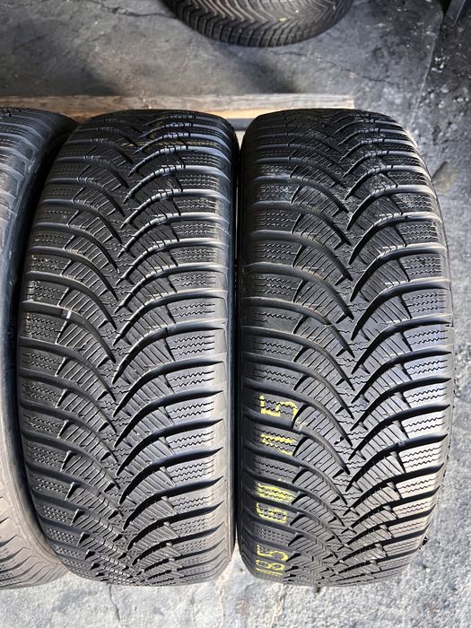 4 anvelope iarna 185/60/15 , Hankook , 7.5 mm !