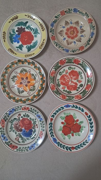Set 6 farfurii traditionale romanesti vechi