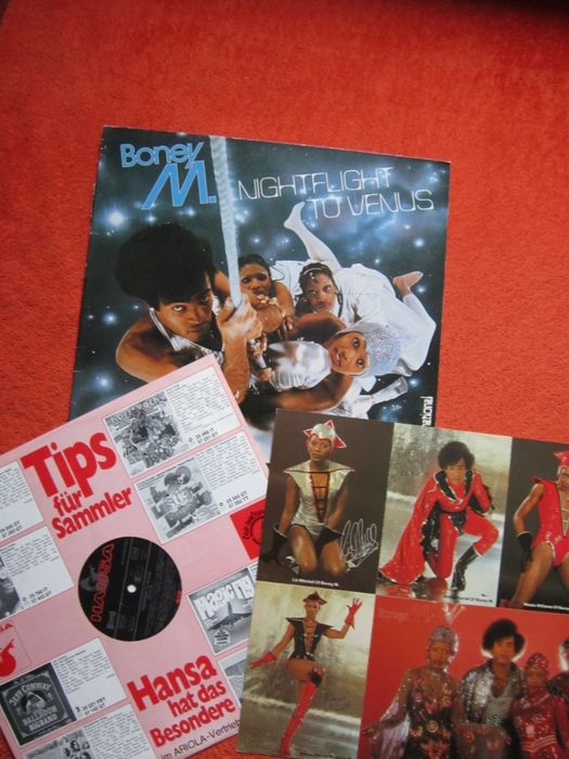 vinil rar Boney M Nightflight To Venus +poze made Germany1978