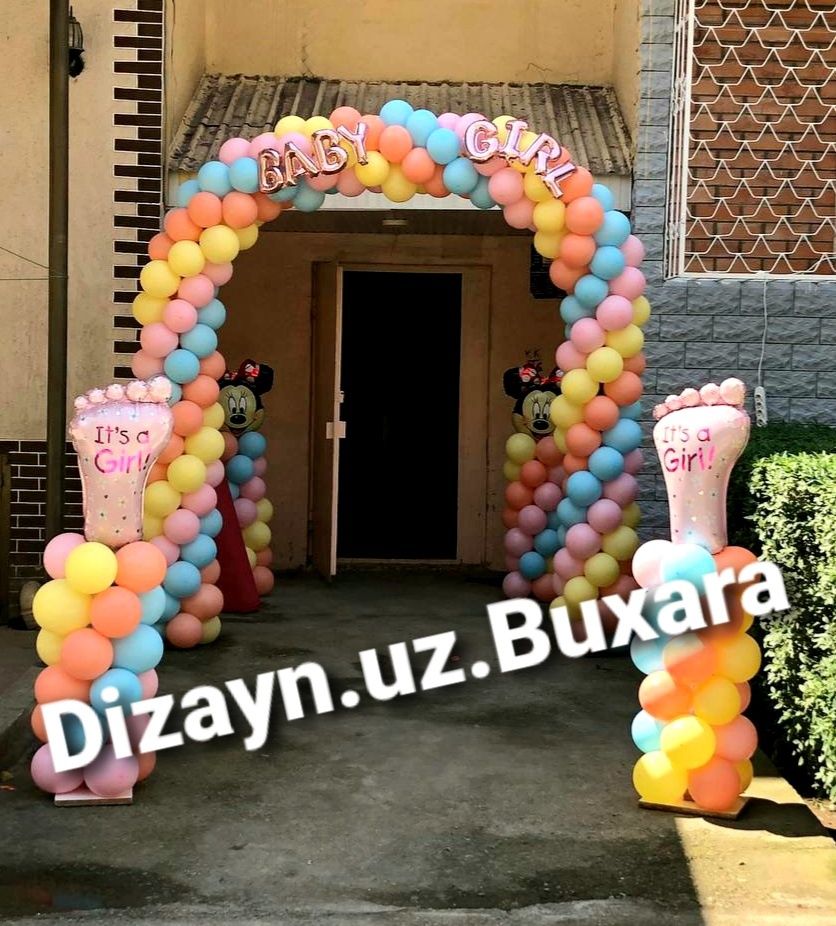 Dizayn.uz.Buxara  Оформление шарами, Мишки , Фото и видео услуги