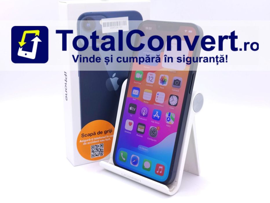 Apple iPhone 13 128GB Midnight 4GB Single, Garantie 24 luni | #D88528