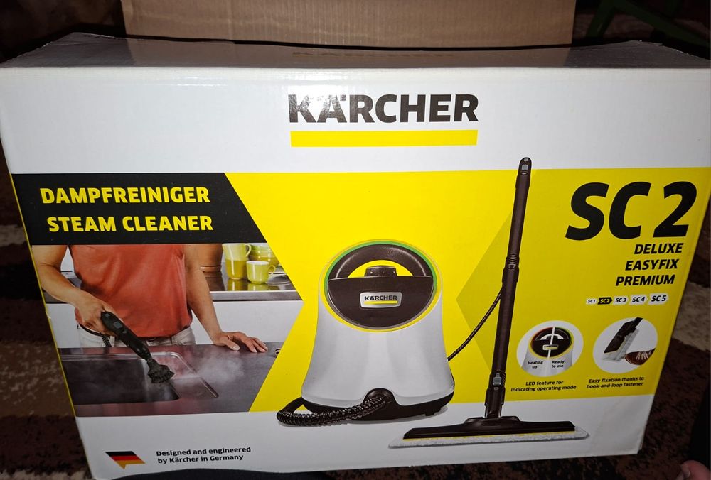 Karcher Aparat de curatat cu abur SC 2 Deluxe EasyFix Premium