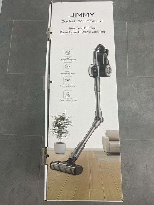 вертикална прахосмукачка jimmy h10 flex