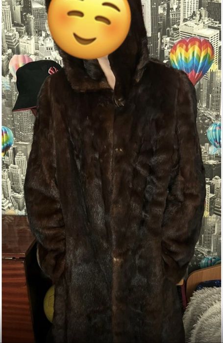 Норковая шуба на переделку, на лоскутки