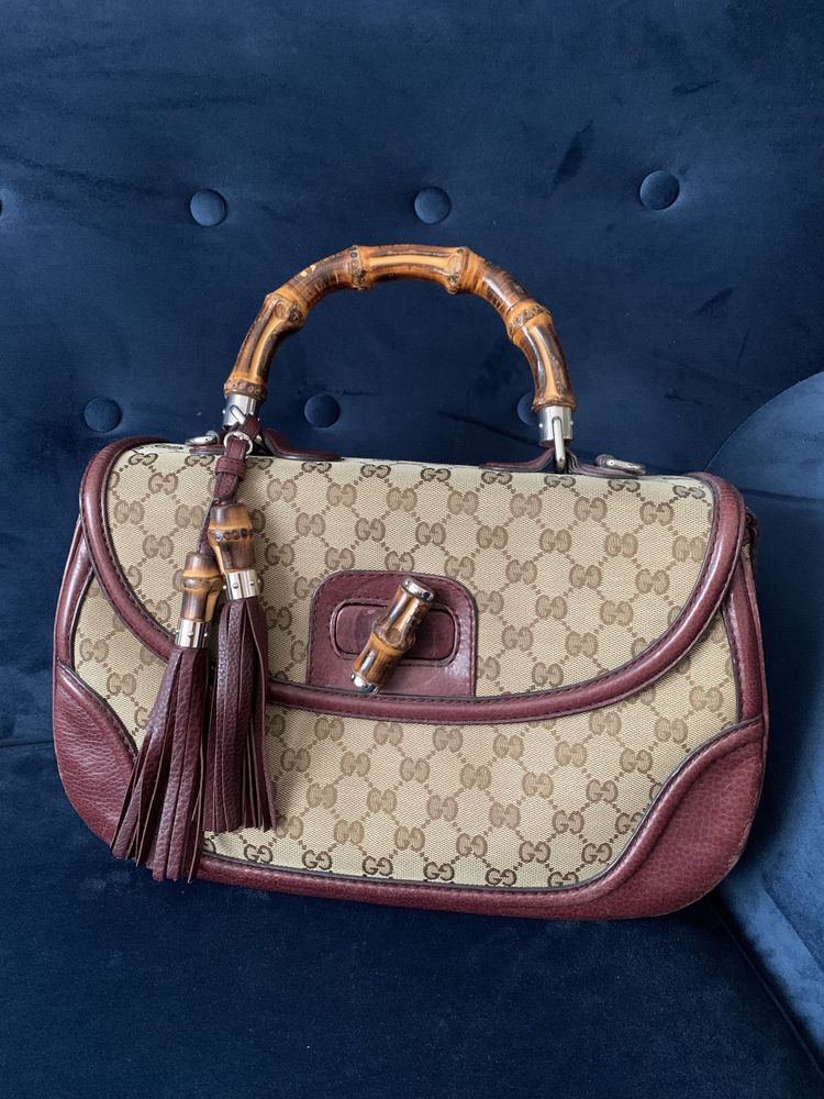 Geanta Gucci Bamboo originala