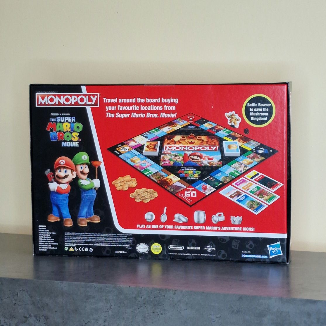 Monopoly Super Mario Запечатано