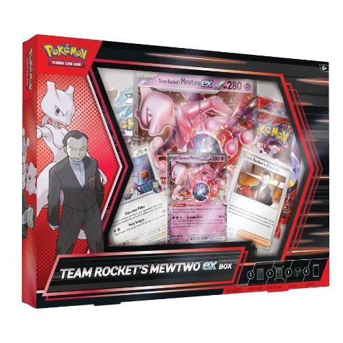 Pokémon TCG: Team Rocket’s Mewtwo ex Box