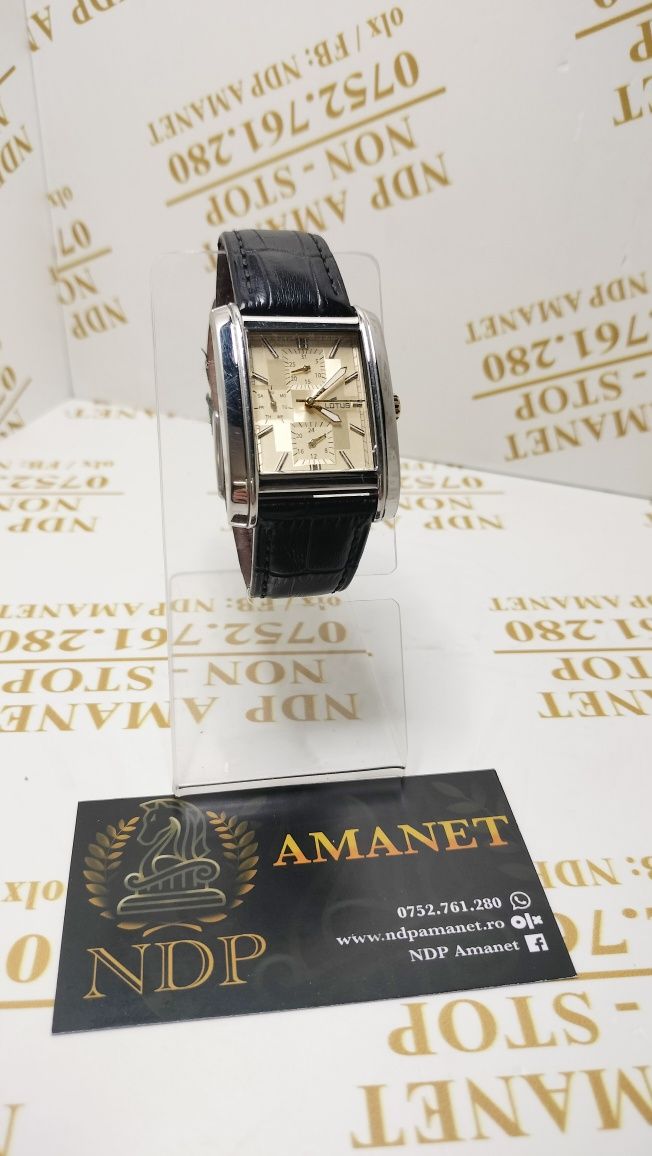 NDP Amanet Brăila Ceas Barbatesc Lotus (1996)