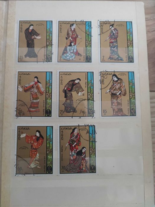 Два Немски класьора с марки