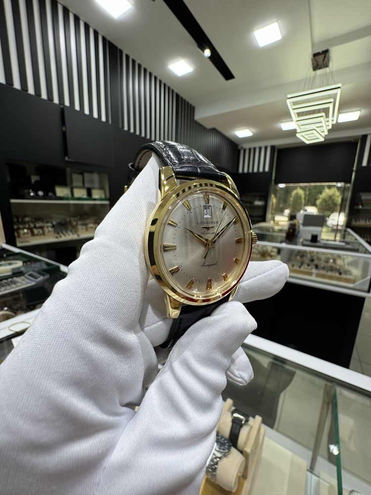 Золотые Часы Longines 750Пробы