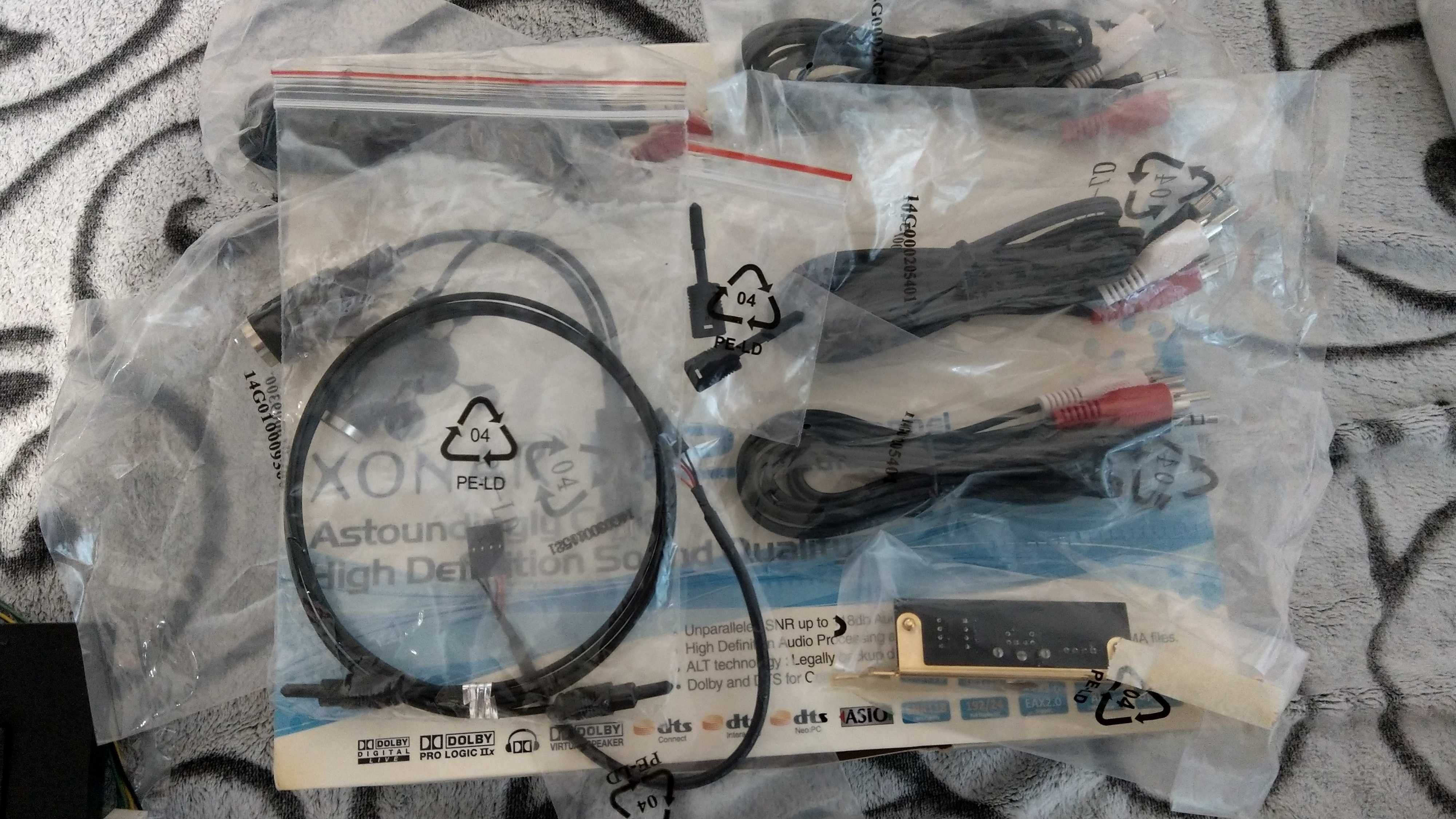 Asus Xonar D2/PM sound card звукова карта.
