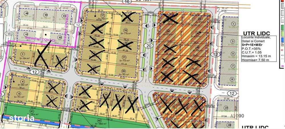 COM 0% Terenuri intravilane duplex/individuala cu AC | Covaci