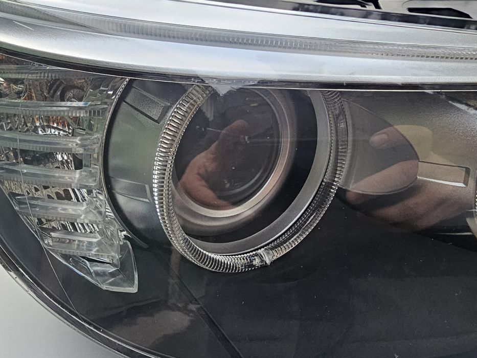 Десен фар за бмв е60 е61 фейслифт h7 обикновен facelift