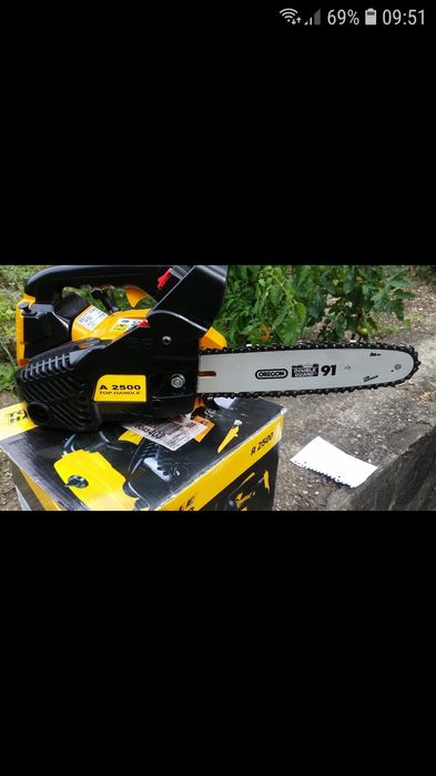 Drujbă pt curățat pomi si lucrat la înălțime