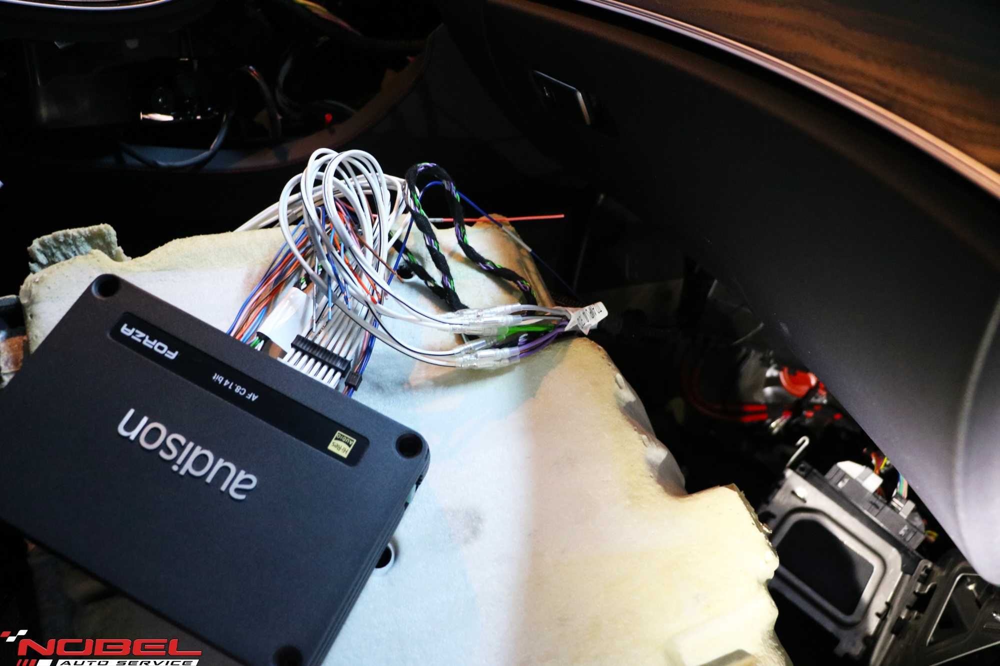 Upgrade sistem audio auto retrofit sound system Mercedes Porsche Audi