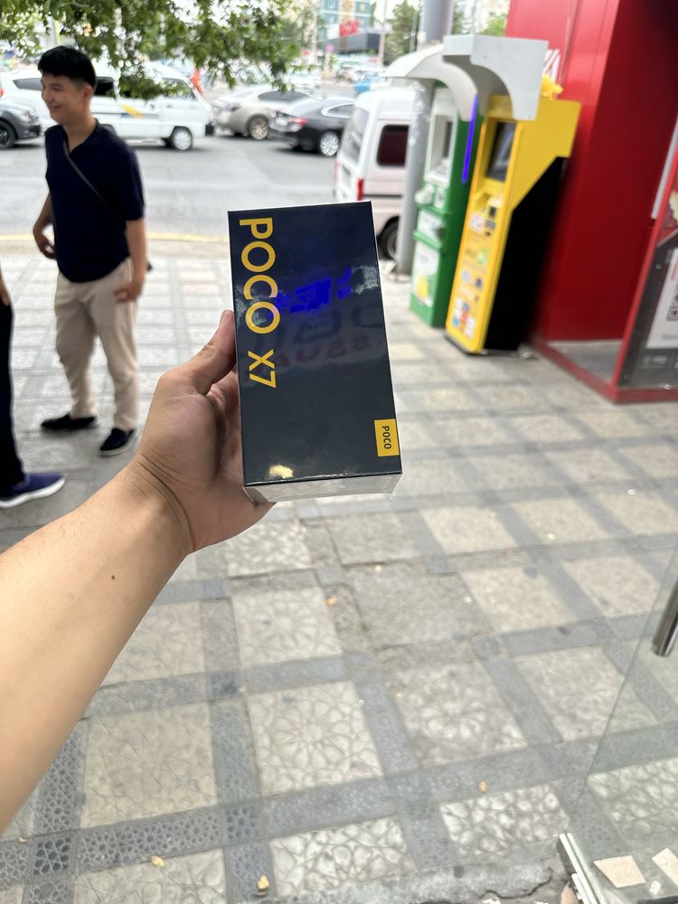 Poco X7 5g   Joyi 12/512    rangi Green hali yengi ochilmagan
