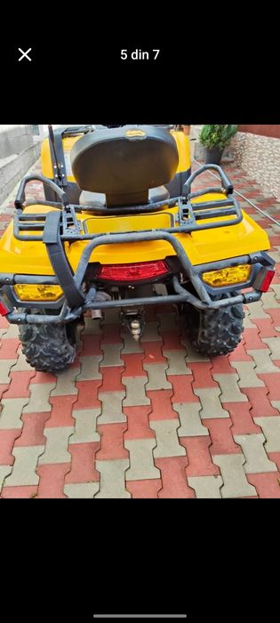 Vând ATV hisun cu motor de canam