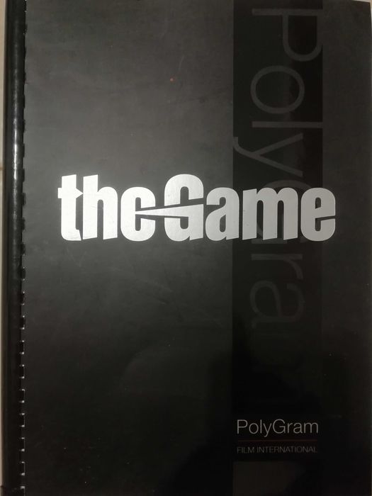 Сценарий The Game (PolyGram Film International) - колекционерско