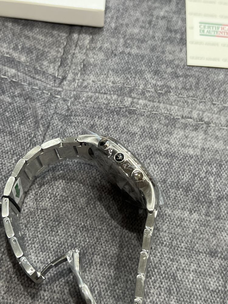 Мъжки часовкик Emporio Armani Часовник AR2434 Сребрист, Чисто нов