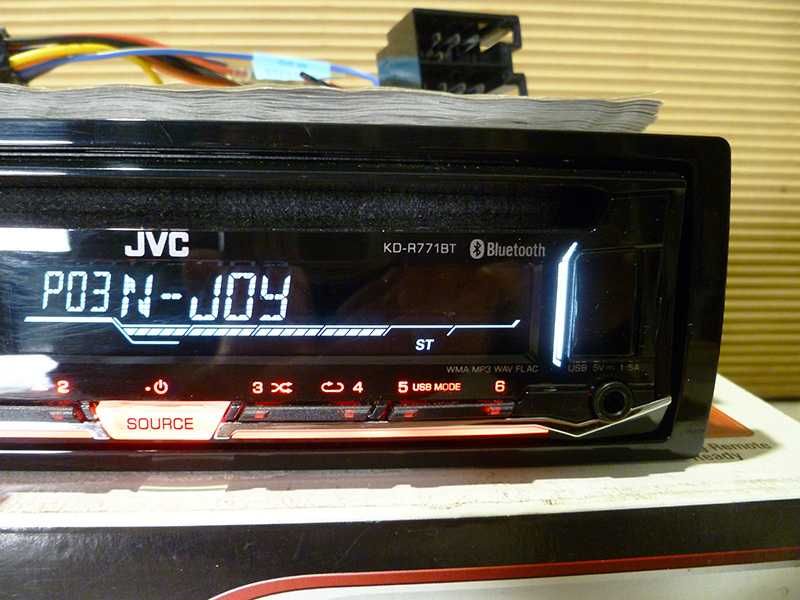 JVC KD-R771BT Bluetooth / USB / AUX / CD / Radio