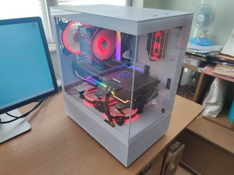 Геймърски компютър, Ryzen 8400f, Rtx 3070, 32gb DDR5, 1tb Nvme, 750W