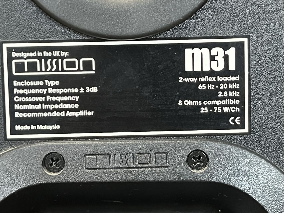 Boxe raft sau surrond Mission M31 75w 8Ohmi