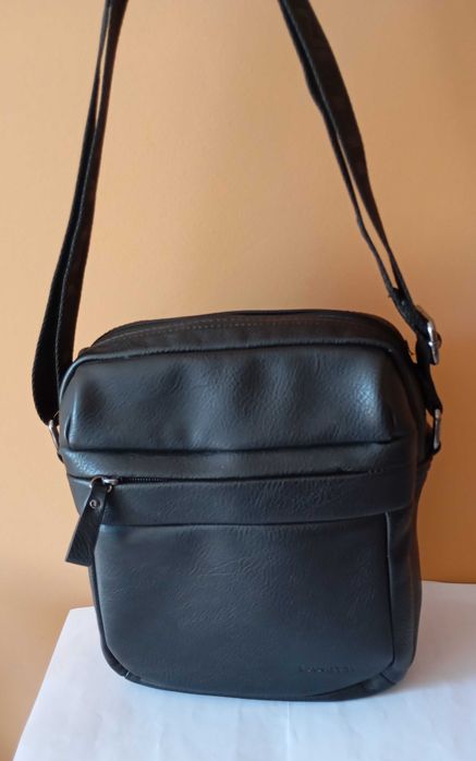 Чанта за мъже Lanetti. Черен. Нов.