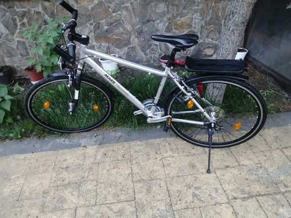 2 biciclete din aluminiu MARS de oraș și drumeții pt. bărbați și femei