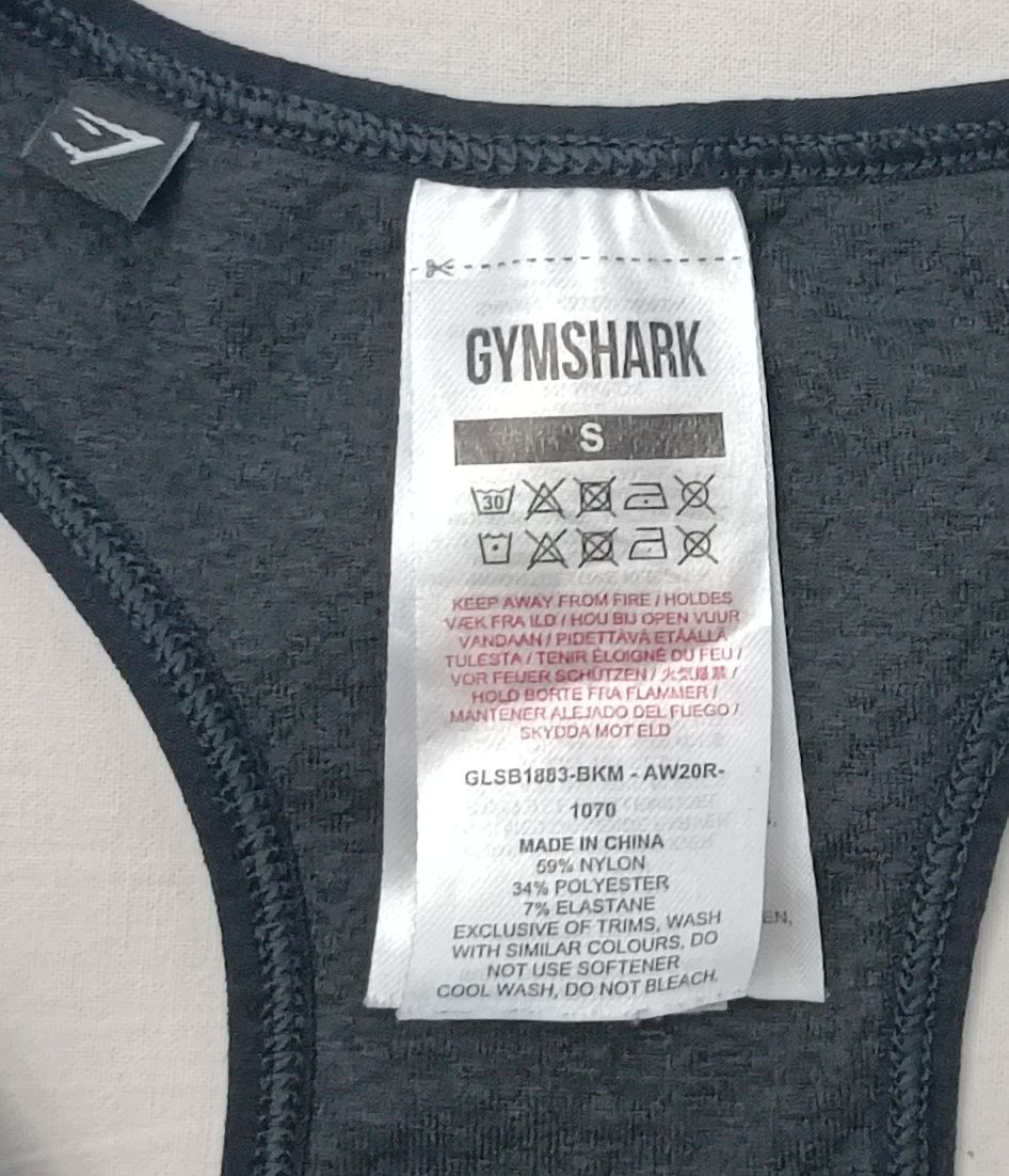 Gymshark Seamless Bra оригинално бюстие S спорт фитнес тренировки