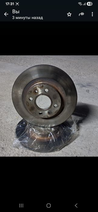 Передние тормозные диски на Priora