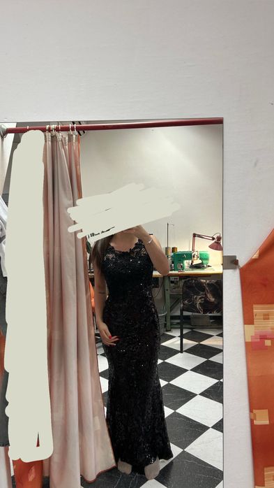 Бална рокля, черна