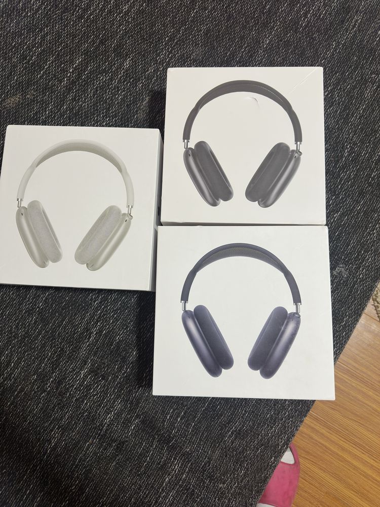 Casti  Airpods Max , negru , alb
