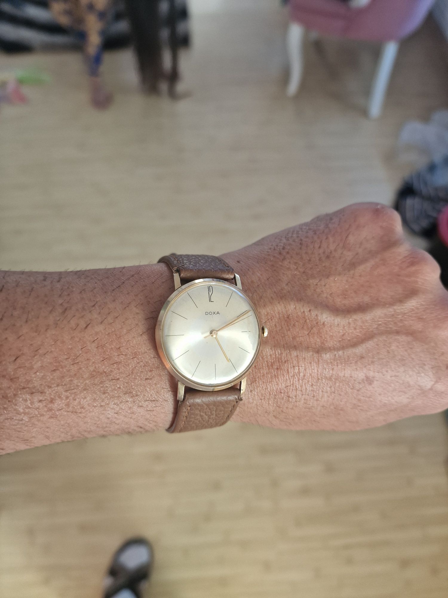 Vintage Ceas de mână doxa mecanic 34 mm fc