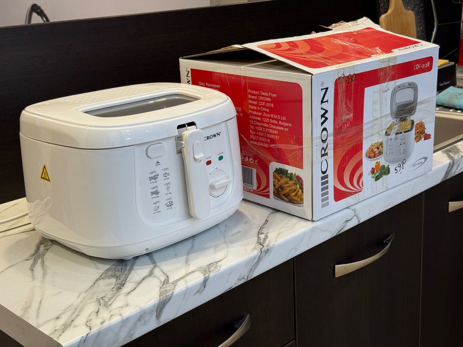 Фритюрник Crown 2.5л 1 800w
