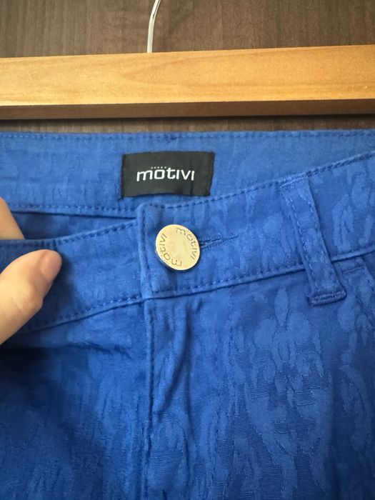 Blugi skinny Motivi albastri cu model - masura 36