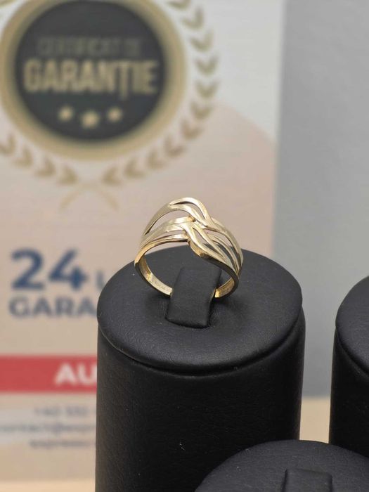 Inel aur 14K 2.38g [Ag45 B.4526]