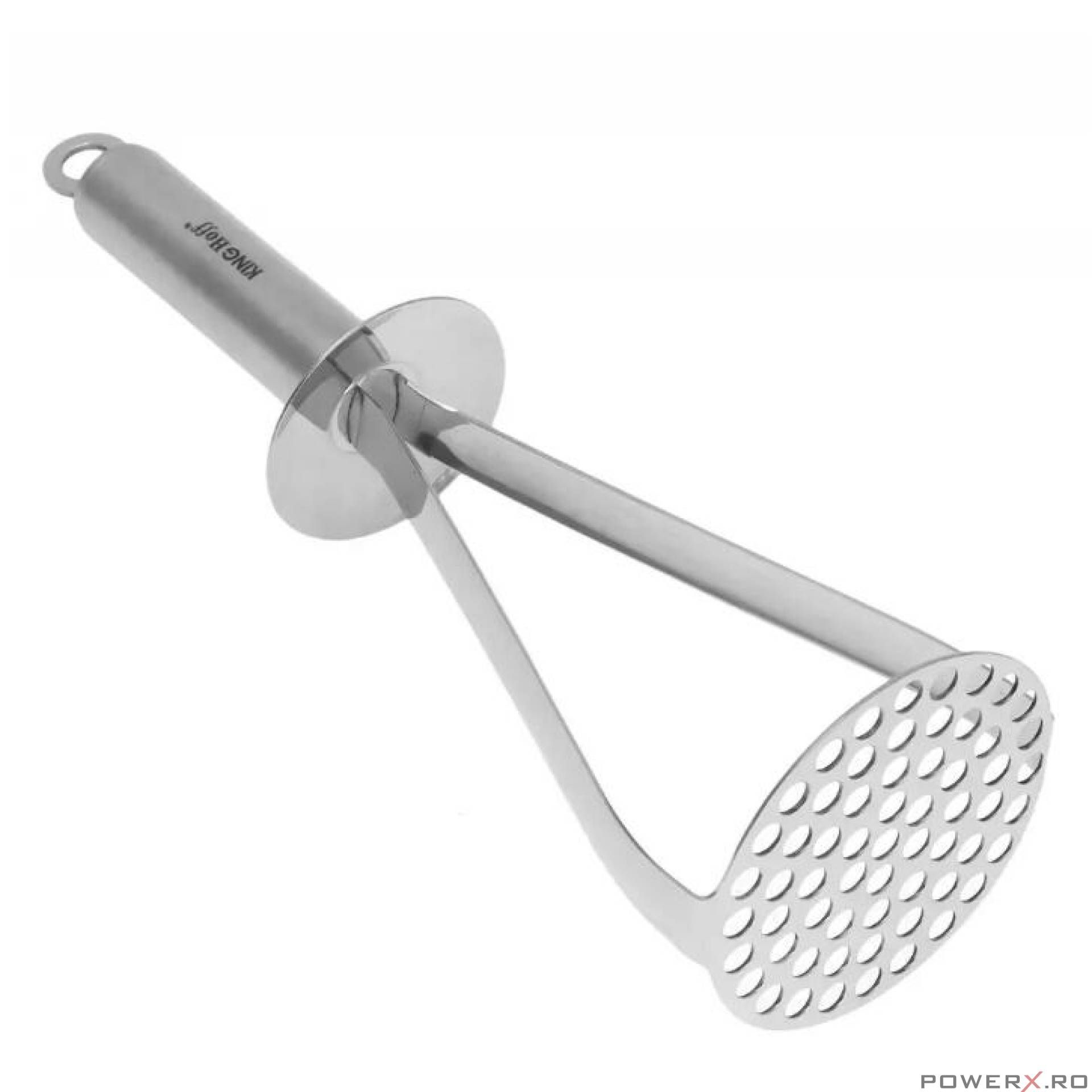 Zdrobitor pentru legume, piure, inox, 28 cm, Kinghoff