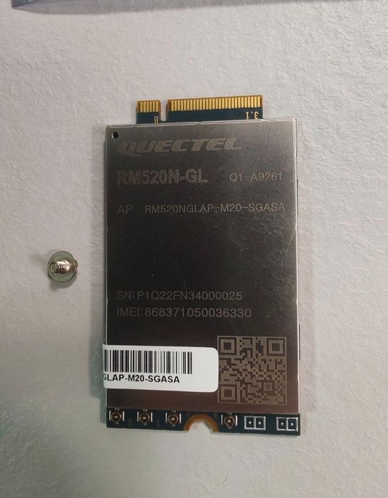SUPER PRET ! Modul WWAN 5G M.2 Quectel RM520N-GL - Carbon Gen12/T14 Ge