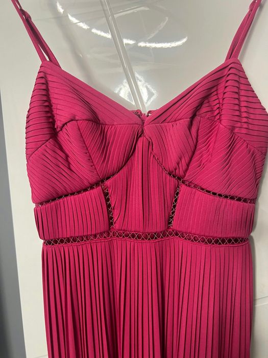 Чанта Valentino в цикламено