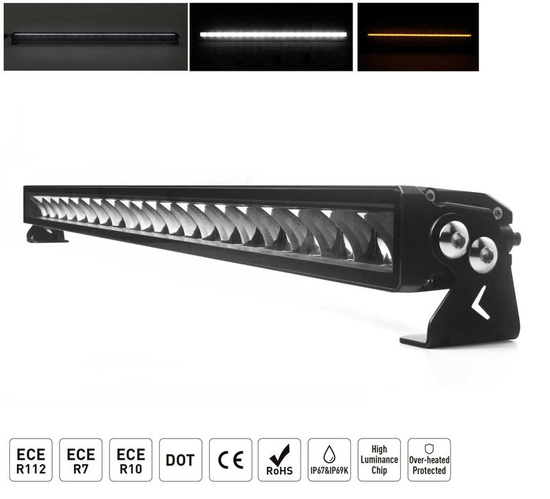 Лед бар с двуцветна дневна светлина 850мм 300W