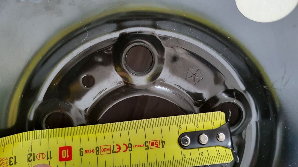 Roata rezerva R17,  cauciuc Michelin 225 60 R17