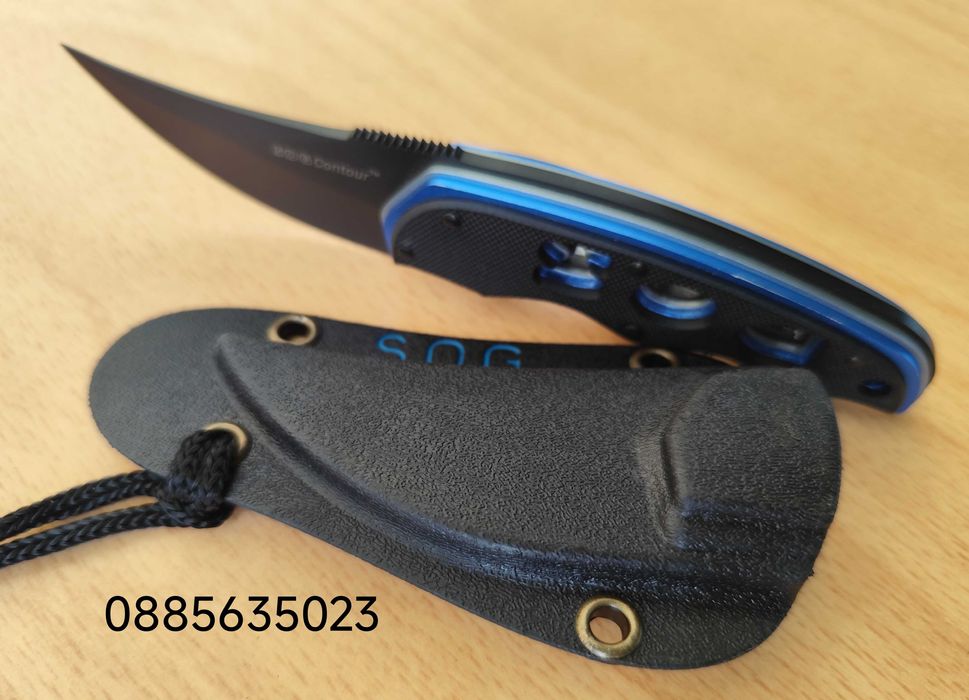 Ножче за носене на врата Sog Contour