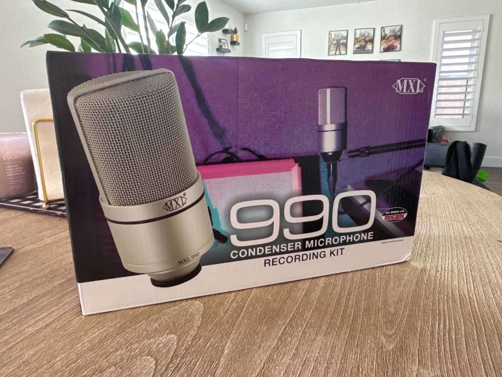 Микрофон MXL 990 (новый, в коробке)