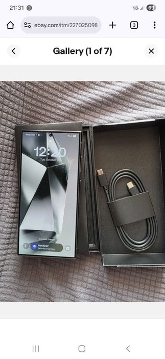 Samsung s24 Ultra Titanium Gray