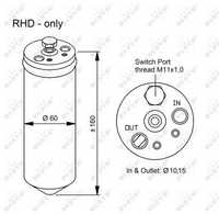 Изсушител, климатизация NRF 33320